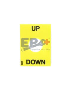 UpRight 008272-000 Decal - Up & Down
