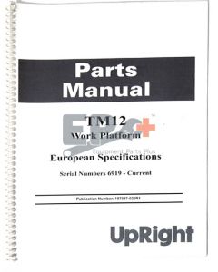 UpRight 107097-022 Manual