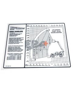 Terex 4-1386-14 Decal, Load, Chart