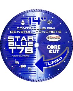 DIAMOND PRO 74964 14x.125x1 star blue turbo blade - EParts Plus