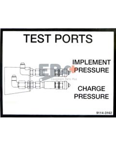 Gradall 91143162 Decal, Test, Port