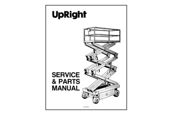 UpRight Parts & Services Manuals