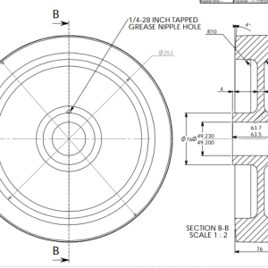 TM12 Rear Idler Wheel
